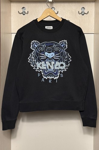 Felpa kenzo paris ricamata con - kenzo,