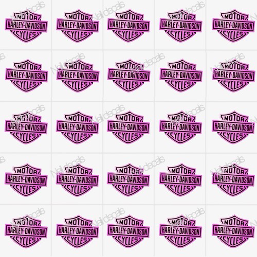 Decalcomanie unghie moto rosa - decalcomanie,