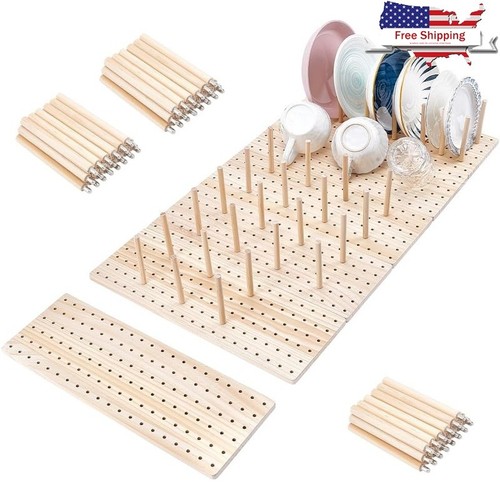 Set pezzi picchetti - 6, legno