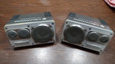 Vintage Kenwood 3 Way Car Speaker System KSC-701 1980s Silver - RARE TEST OK