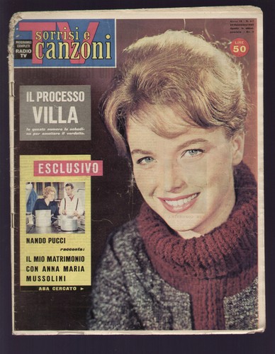 Sorrisi 1960 aba cercato - sorrisi,