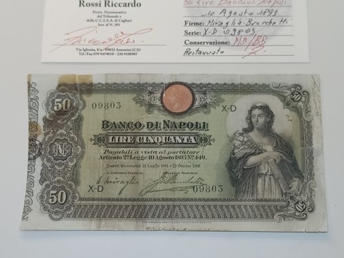 Lire banco napoli - 50,