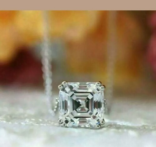 2ct finto taglio asscher - 2ct,
