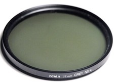 ★ COKIN OPTIGLASS GRAY ND4 ø 77 mm FILTRO CREATIVO★
