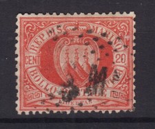 SAN MARINO 1877-90 STEMMA 20