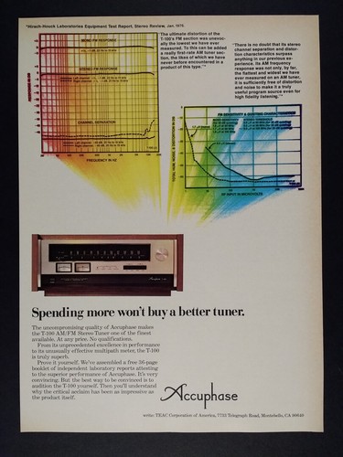 Accuphase 100 1976 - accuphase,