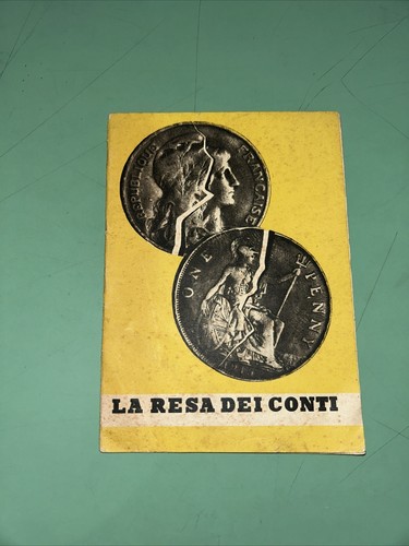 Resa dei conti - conti, inglesi