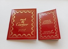 CARTIER Garanzia Guarantee Warranty Booklet Set (Unwritten) 21 Must De Cartier