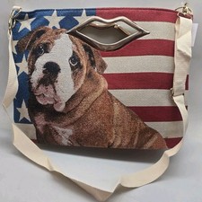 Borsa Bulldog bandiera