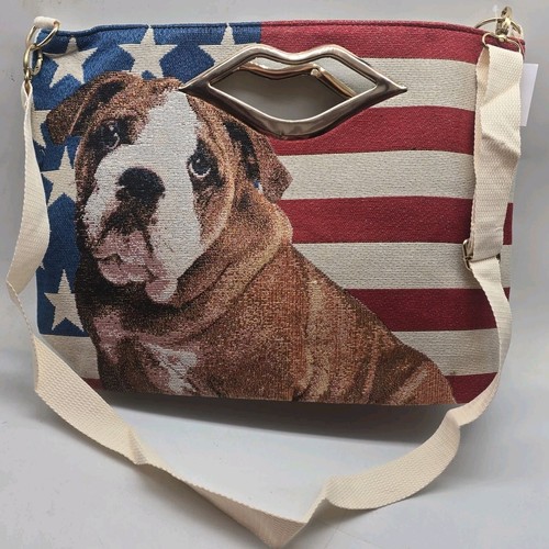 Borsa bulldog bandiera - bulldog,
