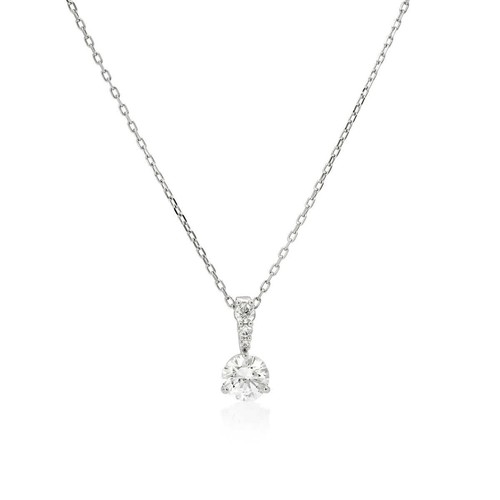 Collana con ciondolo solitario