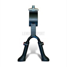 Cavalletto bici centrale alluminio  24-26-28 C/attacco In Alluminio