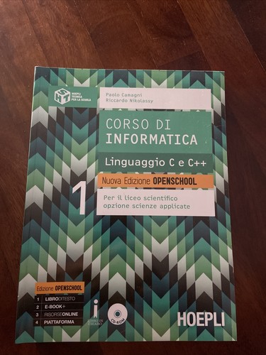 Libro corso informatica 1 - libro,