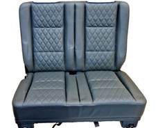 Mercedes Classe G W463 Sedili Sedile Posteriore Sedile Posteriore Pelle Nero 