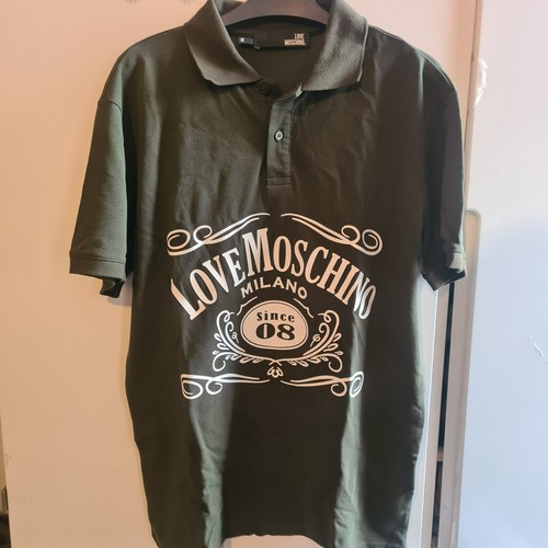 Polo uomo moshino love - polo,