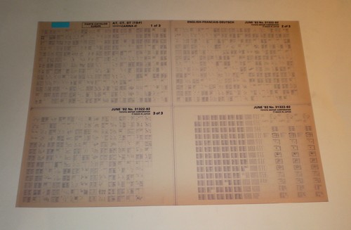 Microfiche catalogo ricambi - microfiche,