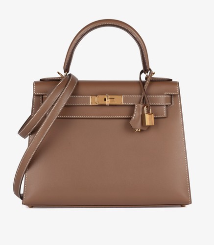Hermès etoupe tadelakt - etoupe, pelle