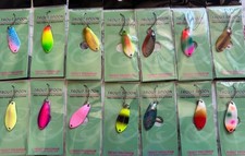SPOON TROUT AREA 2,5 GR CUCCHIAINI ONDULANTI  SPINNING TROTA LAGO