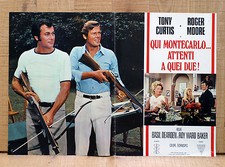 QUI MONTECARLO..ATTENTI A QUEI DUE! fotobusta poster The Persuaders Moore AT22
