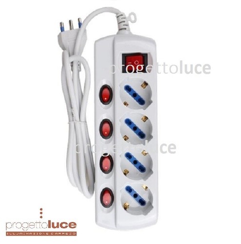 Multipresa ciabatta elettrica - ,