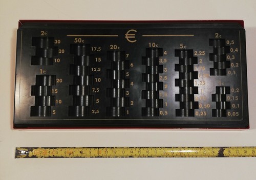 Portamonete euro con base - euro,