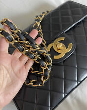 CHANEL JUMBO VINTAGE BIG LOGO BAG. CONDIZIONI ECCELLENTI