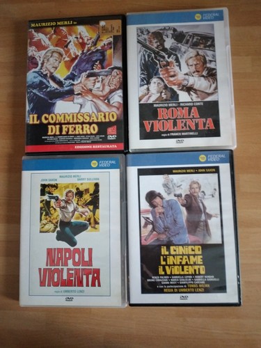 Lotto dvd maurizio merli - dvd,