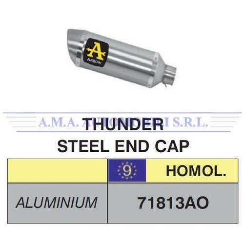 Terminale thunder alluminio - thunder,