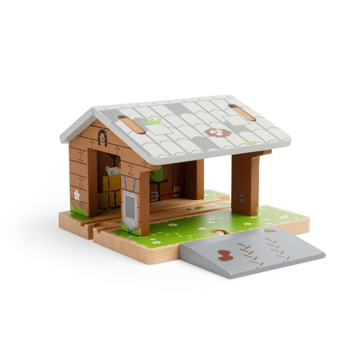 Bigjigs rail barnyard tunnel - bigjigs,