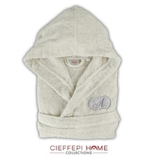 GIULIA Accappatoio Unisex con cappuccio personalizzato - Cieffepi Home Collectio