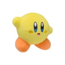 Peluche Kirby giallo 16 cm