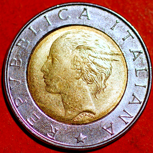 Italy 500 lire - lire, 1996