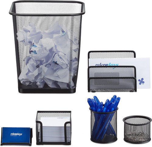 Set scrivania cancelleria - set, scrivania,