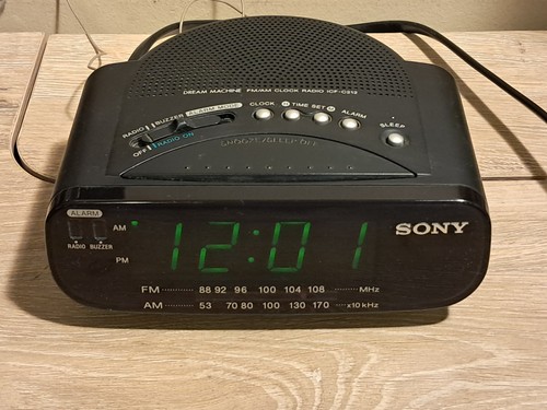 Radio sveglia digitale sony - radio,