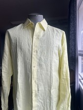 Camicia agnona lino con - camicia,