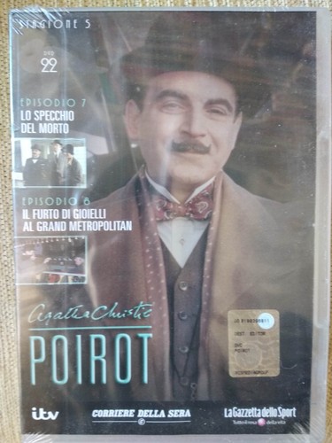 Dvd poirot agatha christie - dvd,