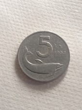 5 lire delfino 1953