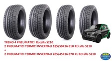 TRENO COMPLETO 4 GOMME
