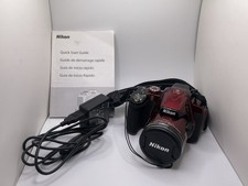 Nikon Coolpix P520 18,1 MP 42x zoom fotocamera digitale compatta rosso-Wi-Fi - come nuova -