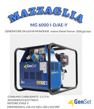 GRUPPO ELETTROGENO GENSET MG