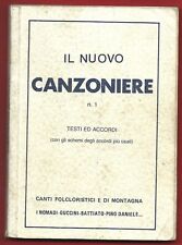 CANTI FOLCLORISTICI E DI MONTAGNA - Il nuovo Canzoniere - CARISCH EDIZIONI