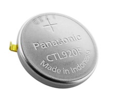Batteria Ricaricabile Panasonic LiIon Pulsante Con Bandierina CTL920F
