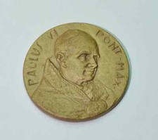 Medaglia Papa Paolo VI Giovanni Battista Montini In Nomine Domini