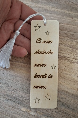 Segnalibro legno - segnalibro,