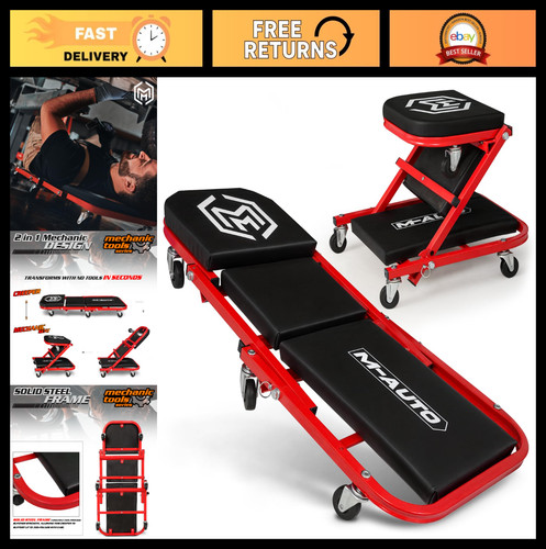 Foldable rolling car - 2-in-1,