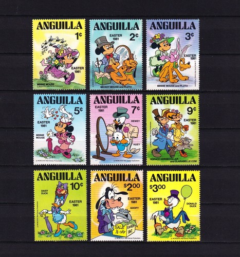 Anguilla 1981 easter disney - 1981,
