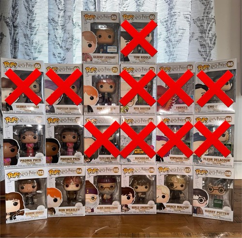 Lotto funko pop harry potter - lotto,