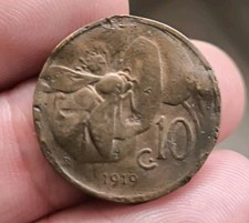 10 Centesimi 1919 R TTB