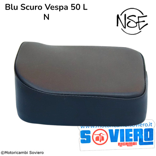 Cuscino posteriore blu scuro - posteriore,