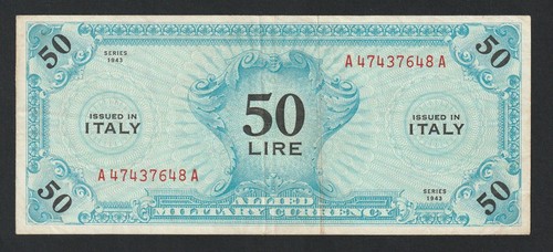 Ww2 lire italie 1943 - ww2,, 50
